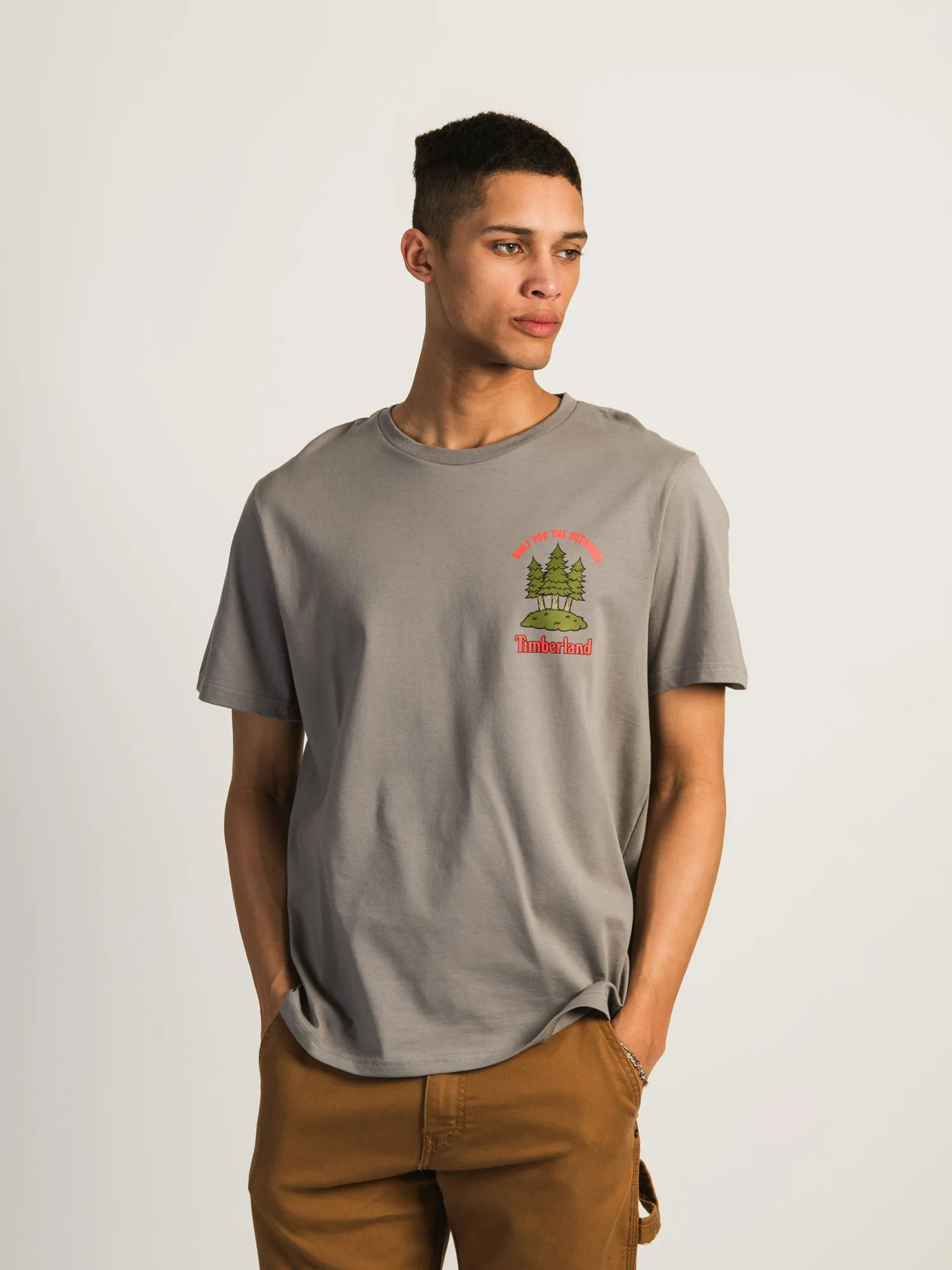 TIMBERLAND THE RISING SUN SHORT SLEEVE GRAPHIC T-SHIRT