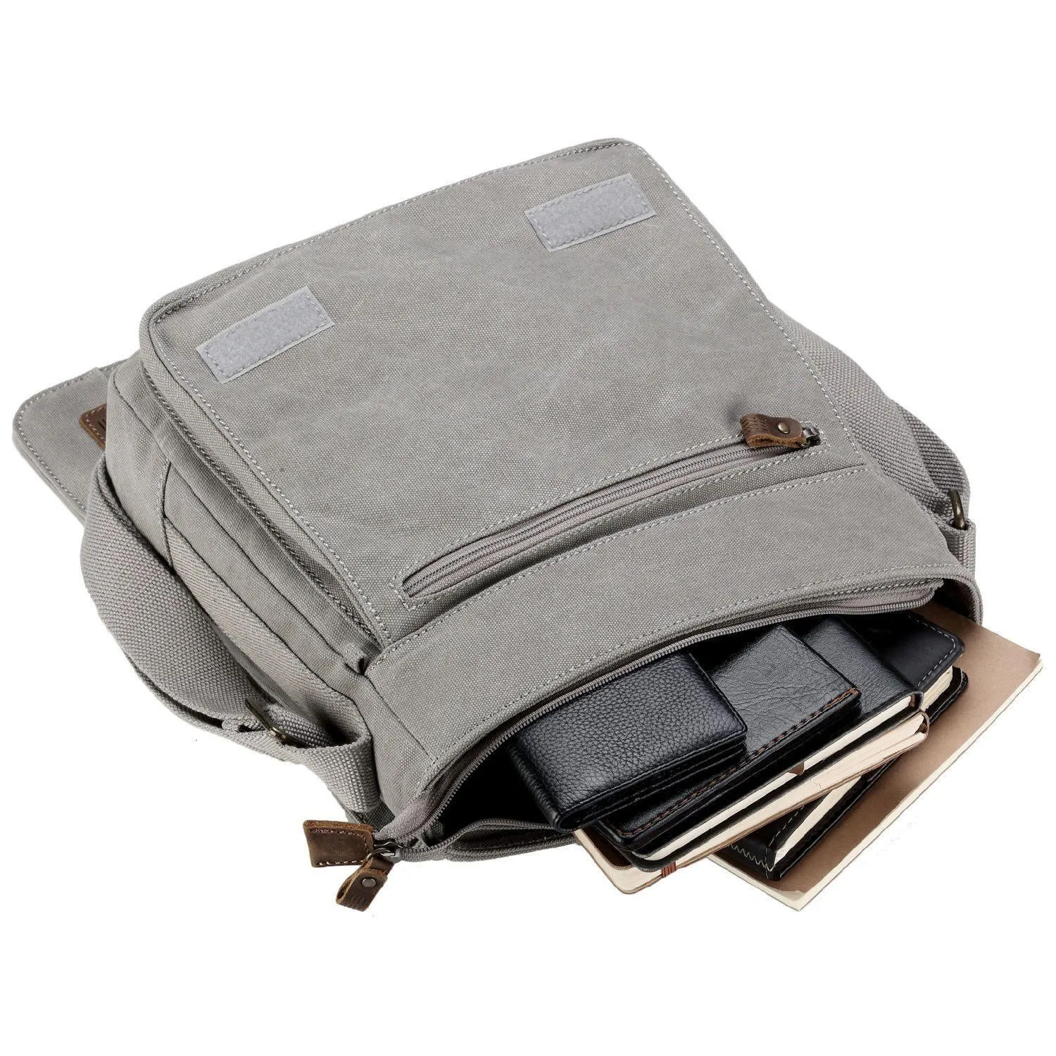 TRP0219 Troop London Classic Canvas Across Body Bag