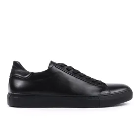 WINGS   HORNS COURT LOW SOFTY LEATHER BLACK / BLACK