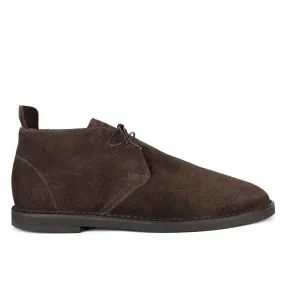 YAGO-348<br>Deep brown chukka boots